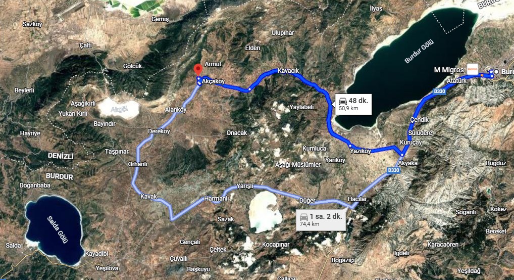 BURDUR YEŞİLOVA AKÇAKÖY'DE 1.136 M² TARLAMIZ SATILIKTIR.  - BURDUR YEŞİLOVA fotoğraf 7